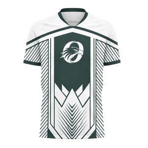 Ensemble de maillots de football personnalisés gris foncé et blanc, uniforme de football professionnel, tenue de sport respirante pour équipe, vêtements de performance - Product Image 1