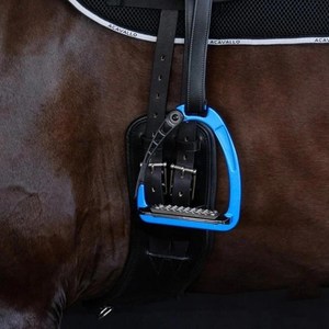 Estribos para Caballos ARMANDIOUS INDUSTRY |   Planchas de Montar Ligeras con Absorción de Impactos |   Aluminio Azul para Silla de Montar Inglesa Modelo T4 49 - Product Image 4