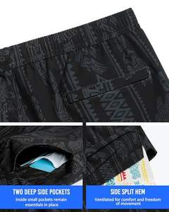 Pantalones Cortos Deportivos para Hombre, con Pedrería, de Algodón Grueso, Estilo Urbano, Unisex, para Gimnasio, Diseños Personalizados - Product Image 2