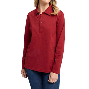 High Quality Custom Logo Breathable <b>Women</b> <b>Polo</b> Shirt Printed Slim Fit Cotton Polyester <b>Polo</b> T Shirt for <b>Women</b> Customized - Product Image 3