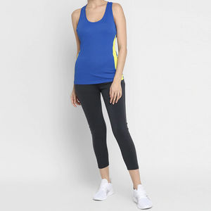 Débardeur d'été pour femmes, haut de gamme, personnalisé, respirant, col rond, gilet de sport pour l'entraînement, anti-transpiration - Product Image 3