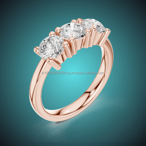 HIPHOP 14K Usine Directe Bague Personnalisée Prix Abordable - Product Image 1