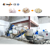 100KG 300KG par heure prix usine 304 ligne de production de traitement d'ail en acier inoxydable commercial ligne de production de pâte d'ail