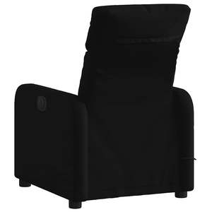 Fauteuil de massage inclinable noir - Product Image 4