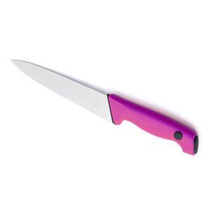 Couteau de chef professionnel de 20 cm avec lame en acier inoxydable tranchante pour couper, hacher, trancher et préparer les aliments au quotidien en cuisine - Product Image 4