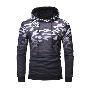 <b>Tie</b> <b>Dye</b> Hooded Pullover <b>Sweatshirt</b> Men Regular Fit Knitted Casual Winter Pocket Design 100% Cotton Embroidered Vintage - Product Image 2