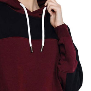 Sudadera con Capucha para Niños, Diseño de Bloques de Color, Ligera pero Aislante, Estilo Urbano/Casual, Color Sólido, con Diseño de Logotipo Personalizado - Product Image 5