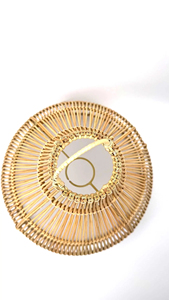 High Quality Handcrafted <b>Wicker</b> <b>Lamp</b> <b>Shade</b> Natural Bamboo Rattan Wholesale OEM Factory Supplier - Product Image 4