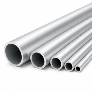Tubo Redondo de Aluminio Extruido para Sistemas de Pasamanos, Barandillas de Escaleras, Balaustradas, Tubo de Aluminio 6063 T6 - Product Image 2