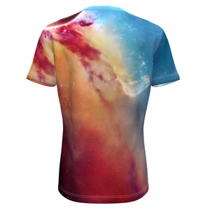 เสื้อยืดผู้ชายแบบสวมใส่สบาย ผลิตตามสั่ง พิมพ์ลายแบบซับลิเมชั่น ผ้าโพลีเอสเตอร์ 100% แห้งเร็ว ระบายอากาศได้ดี เหมาะสำหรับออกกำลังกาย เล่นกีฬา รับผลิตแบบ OEM พร้อมโลโก้ น้ำหนักเบา ประสิทธิภาพสูง - Product Image 4