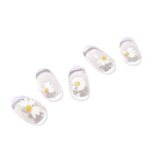 Coreano 100% calidad de salón Real Prensa en uñas de gel pegatina de uñas manicura al por mayor certificado - Product Image 2