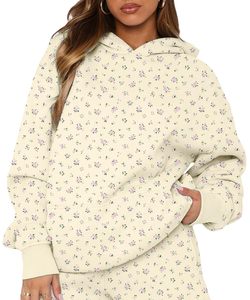 Relaxed Streetwear Hoodie Custom Logo Cotton Apparel Factory Women's Premium Casual Hoodie Heavyweight Cotton Hoodie - Product Image 2