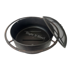 Brasero con Pintura Resistente al Calor, Diseño Independiente, Calentador Exterior para Leña/Carbón - Product Image 1