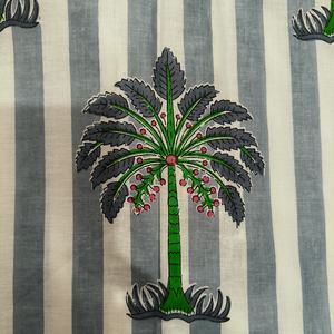 Tissu en coton cambriqué 100% écologique et biologique de 42 pouces de largeur pour rideaux, sacs, vêtements pour garçons - Fabricant et exportateur indien - Product Image 1