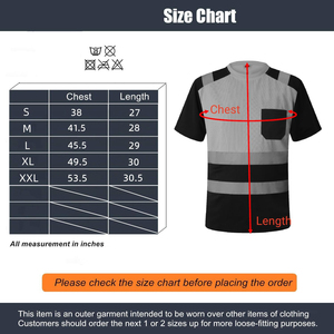 Camiseta de Alta Visibilidad en Oferta, Nuevo Diseño Personalizado, Transpirable, Cuello Redondo, Reflectante, para Construcción y Carreteras, Camisetas de Seguridad - Product Image 6