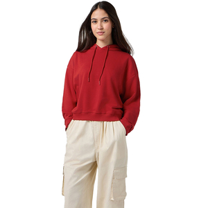 Sudaderas con capucha para mujer, estilo streetwear, holgadas, personalizadas, de algodón y forro polar, tallas grandes. - Product Image 2