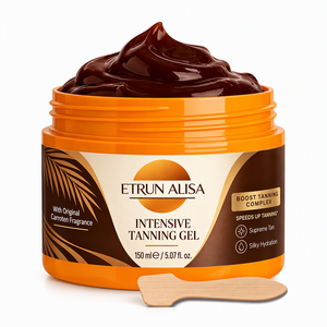 ETRUN <span class=keywords><strong>ALISA</strong></span> Gel Bronceador de Absorción Rápida, Suavizante, Ligero, Resistente al Agua y de Fácil Aplicación, Venta al Por Mayor de Fábrica OEM - Product Image 6