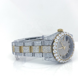 Fourniture directe en usine Vvs Clarity Diamond Watch pour hommes Montre de luxe disponible en quantité en vrac - Product Image 2