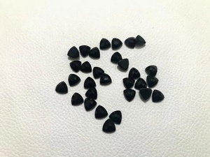 Spinelle noire naturelle de qualité supérieure, taille triligne rose, pour la fabrication de bijoux, au prix de gros direct usine, spinelle du fabricant - Product Image 4
