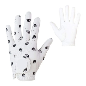 Gants de golf personnalisés pour hommes en cuir imperméable, gants de golf en cuir Cabretta, vente en gros à bas prix, adhérence stable, main gauche et droite - Product Image 3