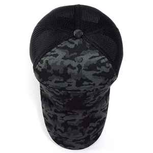 Unisex Camouflage Mesh Baseball Cap Adjustable 6-Panel Baseball <b>Hat</b> Breathable Waterproof <b>Summer</b> Classic Outdoor Sport Casual - Product Image 6