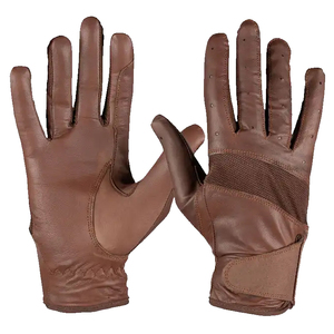 Gants de polo en cuir, gants de sport durables, vente en gros, gants d'équitation, gants de vélo, gants noirs - Product Image 6