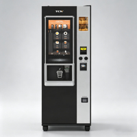TCN Future Tech AI Smart Coffee Vending Machine Fully Automatic Self-service Espresso Maker for Modern Retail