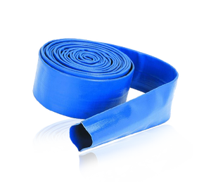 Tuyau plat léger et durable en PVC pour un transport efficace des fluides à haute pression, un stockage facile - Product Image 1