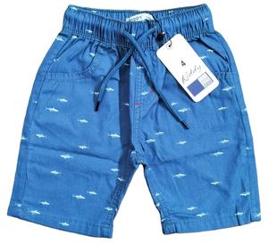 Pantalon court d'été pour garçon 100% coton 4-10 ans Short décontracté à poches élastiques avec motif décoratif pour une impression globale - Product Image 5