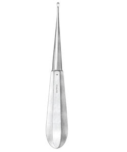 Curetas óseas Fig. n.º 1, instrumento quirúrgico manual de acero inoxidable de primera calidad, clase I, 1 año de garantía - Product Image 1