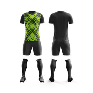 Kit de football de qualité supérieure, maillot personnalisé imprimé |   Tailles pour hommes, femmes et jeunes |   Vêtements de sport légers à séchage rapide en gros - Product Image 2