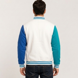 2026 New Arrival Custom Men's Varsity <b>Jackets</b> Print Embroidered Custom Men Baseball <b>Jacket</b> Oversized <b>Jacket</b> For Men Reasonable - Product Image 4