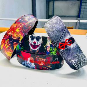 Ceintures de musculation animées personnalisées Five-B en cuir véritable de vache pour la musculation, la musculation avec haltères, l'entraînement en salle de sport - Product Image 6