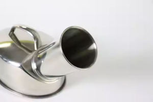 Urinoir manuel en acier inoxydable 304 épaissi pour patient masculin, usage médical, hospitalier et domestique, certifié CE - Product Image 5