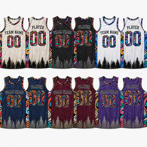 Camiseta de Baloncesto Personalizada, Sublimada, para Equipos Deportivos, Transpirable, de Secado Rápido, Fabricante Mayorista - Product Image 2