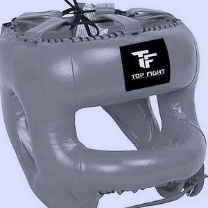 Protector de Cabeza de Boxeo PU Azul y Negro con Logotipo Grabado, para Entrenamiento y Sparring, Adultos, Artes Marciales, Correa de Muñeca Ajustable, Ligero - Product Image 4
