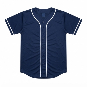 Custom Baseball Jersey Polyester/Cotton Breathable Anti-Bacterial Quick Dry Personalized <b>Short</b> Sleeve Sports Uniform Heat - Product Image 6