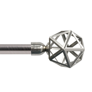 Modern Metal Window Curtain Poles and Accessories - Product Image 2