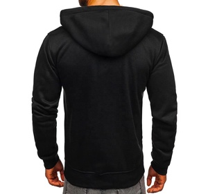 Sudadera con Capucha Personalizada de Alta Calidad para Hombres Adultos, Básica, de Algodón Mezclado, con Impresión Personalizada - Product Image 2