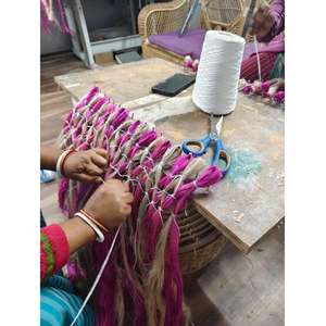 Arte de Pared de Jute Hecho a Mano con Diseño de Pavo Real, Decoración de Pared Perfecta para Decoración Rústica del Hogar, Sala de Estar y Dormitorio - Product Image 4