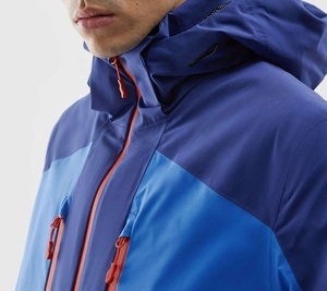 Traje de Esquí para Hombre para Clima Frío, Venta al por Mayor, Material Personalizado, Traje Deportivo para Nieve, Resistente al Viento, Transpirable, Ropa de Esquí para Entrenamiento al Aire Libre - Product Image 4