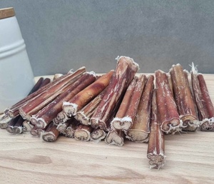 Friandises nutritives riches en vitamines Bully Sticks 100% naturelles à base de pizzle de bœuf, faites à la main, durables, riches en protéines, Hs Husnain Crafts - Product Image 5