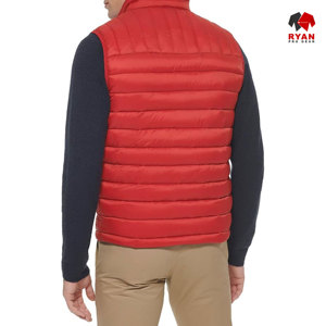 Chaleco Acolchado Impermeable y Transpirable Personalizado Ryan Pro Gear para Hombre, Diseño Sólido con Logotipo Personalizado, Diseño ODM - Product Image 3