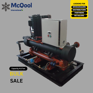 Enfriador de Agua de Diseño Moderno con Refrigerante Scroll R22 para Aplicaciones Industriales HVAC - Product Image 2