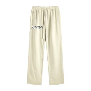 Pantalon de survêtement homme surdimensionné et ample, coupe large, personnalisé, délavé à l'acide, 380 g/m², uni - Product Image 5