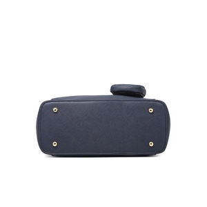 New Design <b>Men's</b> Handbag with Embroidery Letter Decoration Solid Color Crossbody Fashion Leather Denim Autumn 500 Grams - Product Image 5