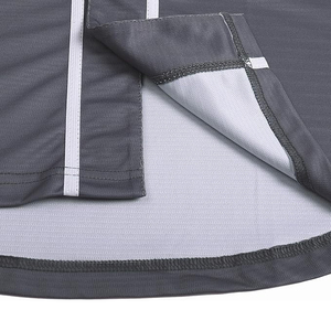 Camiseta de Béisbol Unisex Gris de Manga Corta con Botones al Frente, Absorbente de Humedad, Poliéster, Corte Regular para Adultos, Ropa Deportiva para Todas las Temporadas - Product Image 5