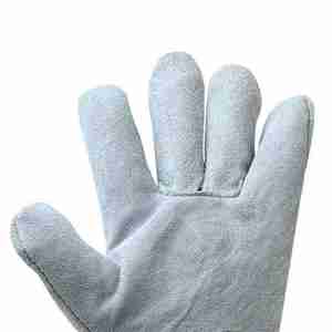 Guantes de Seguridad de Cuero Vacuno Genuino de Pakistán, Resistentes al Corte, al Calor y Antiestáticos, con Puño Ajustable y Texturizado - Product Image 4