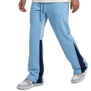 Pantalons de survêtement légers imperméables à jambe droite mi-taille pour hommes Pantalons décontractés souples et extensibles Pantalons de détente élégants Streetwear - Product Image 1
