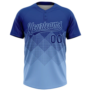 เสื้อเบสบอลซอฟต์บอลแบบสองกระดุมสไตล์อเมริกัน สำหรับเด็ก วัยรุ่น ผู้ชาย ผู้หญิง ขายส่ง - Product Image 2